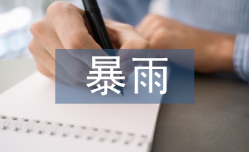 暴雨對糧食生產供給全局影響探析